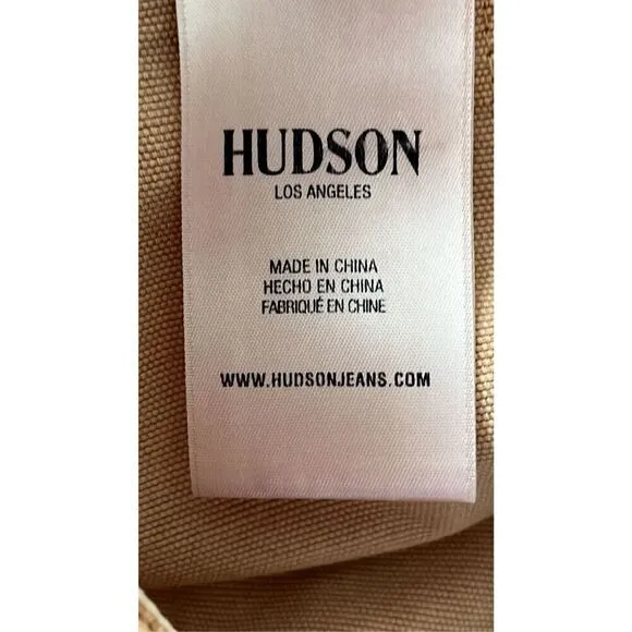 Hudson Jeans Women’s Faded Bronze Cargo Pocket Mini Skirt size 26 NWT