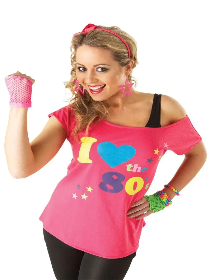 I LOVE THE 80S T-SHIRT