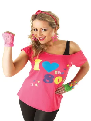 I LOVE THE 80S T-SHIRT