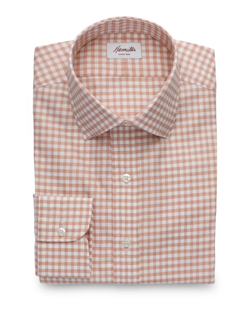 Ira Gingham (Caramel)