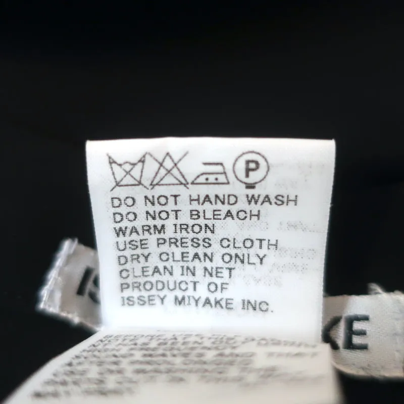 Issey Miyake Fringed Maxi Wrap Skirt Black Size Medium