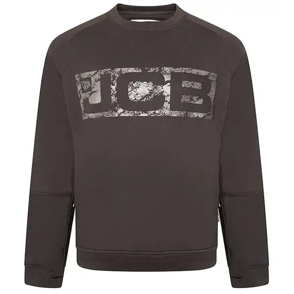 JCB Workwear Trade Crew Neck Sweatshirt Jumper JCB Branded