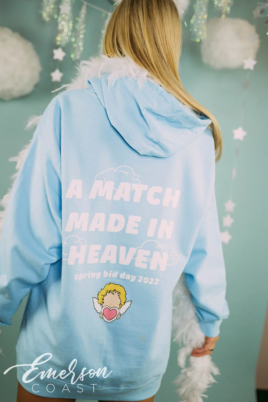 Kappa Match Made In Heaven Bid Day Hoodie
