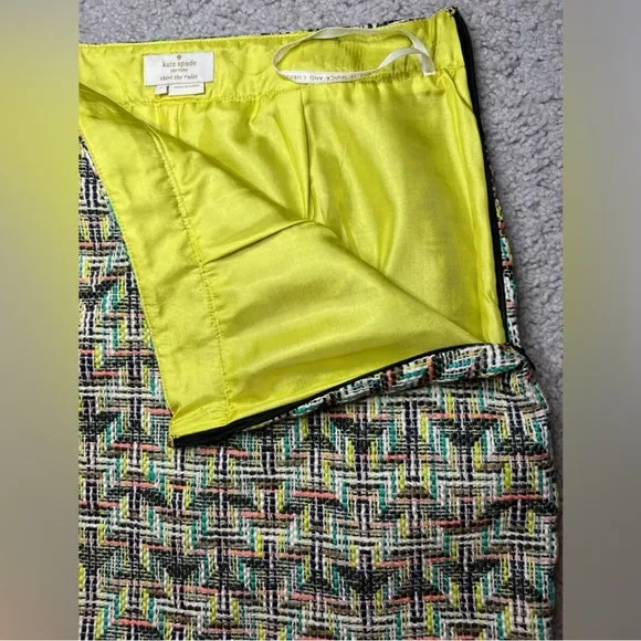 Kate Spade - Summer Harper Tweed Skirt - Size 2