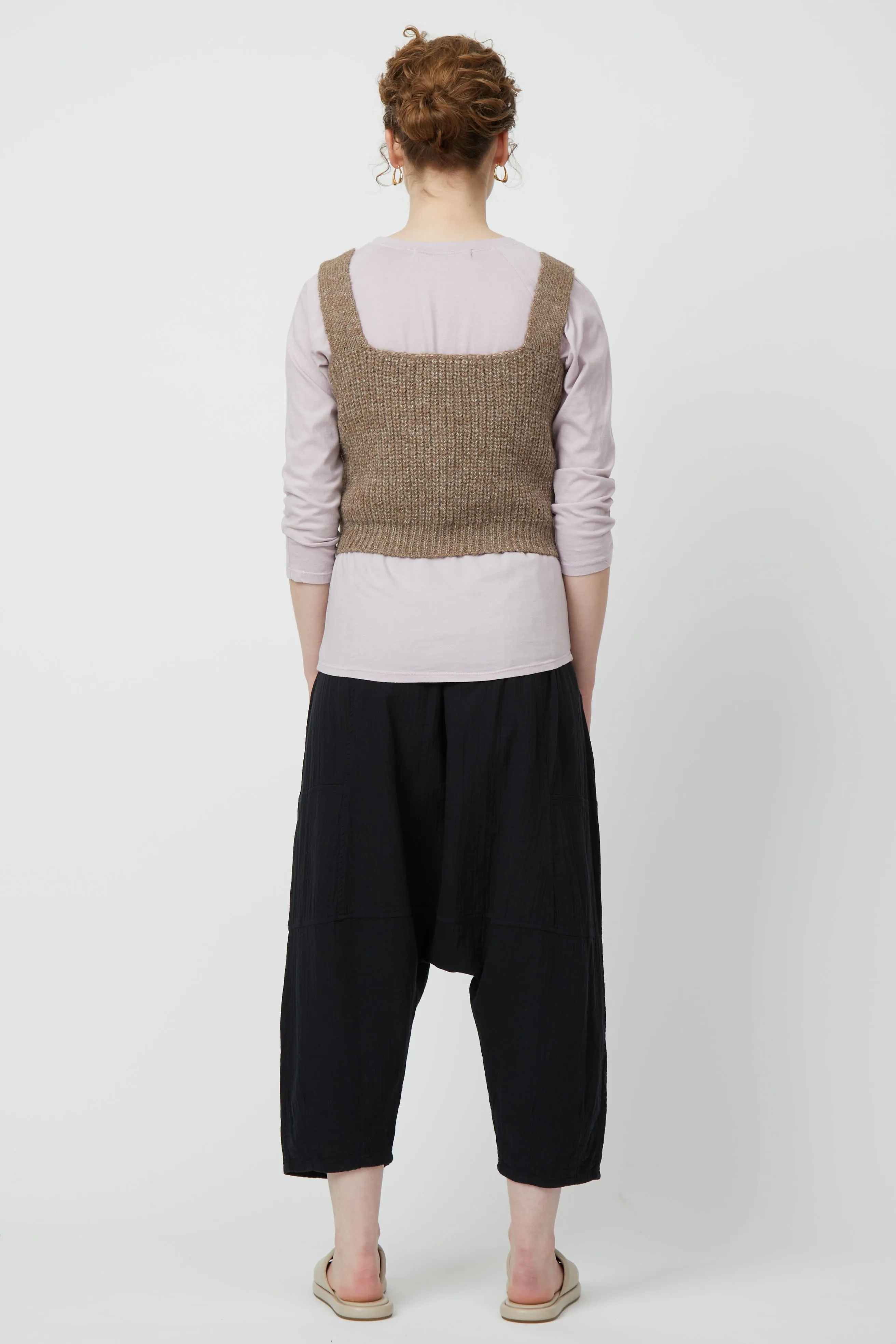 Kiko Pant in Crinkled Cotton