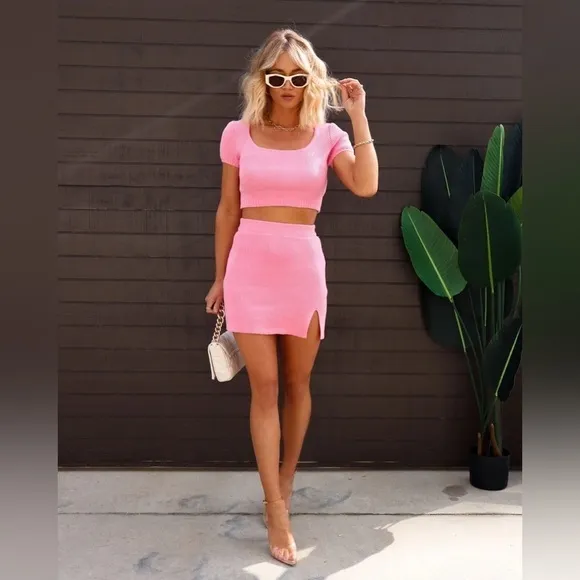 Knit Mini Skirt