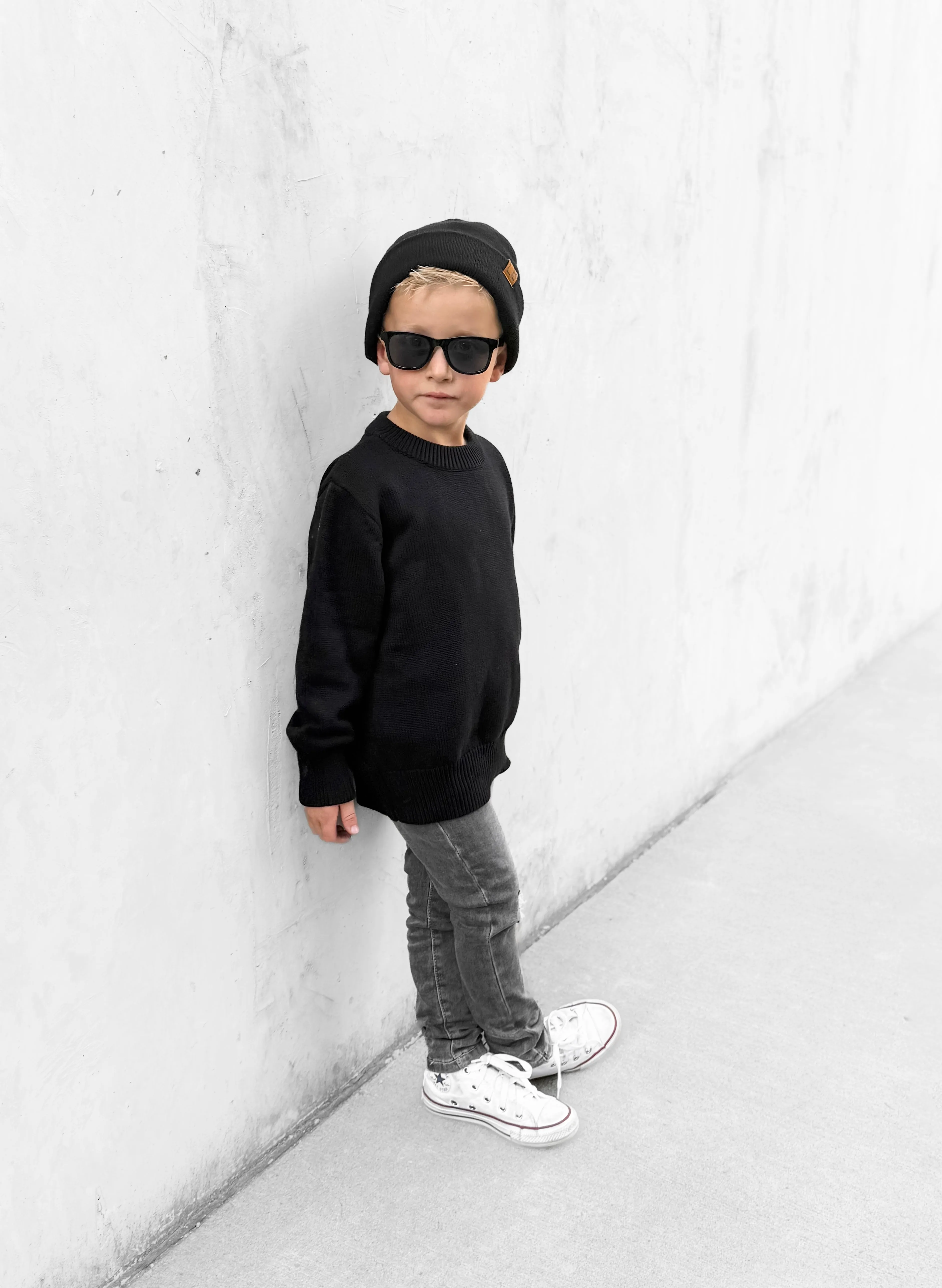 Knit Sweater - Black