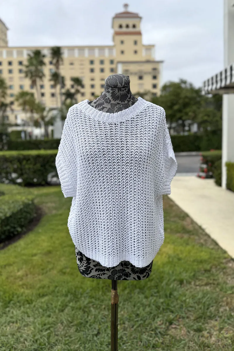 Knit Sweater in White