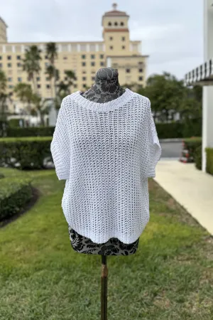 Knit Sweater in White