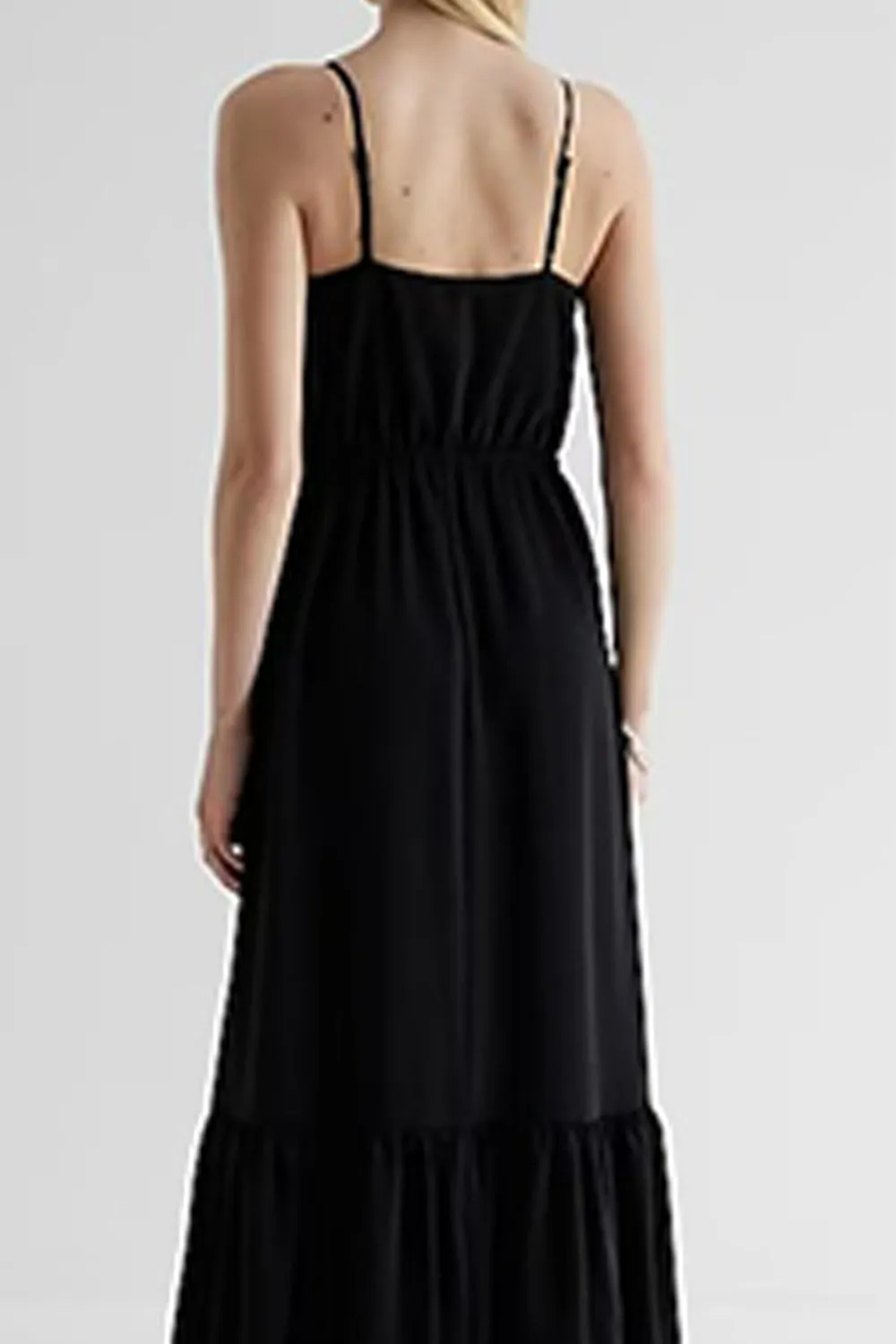 Kozani Black Dress