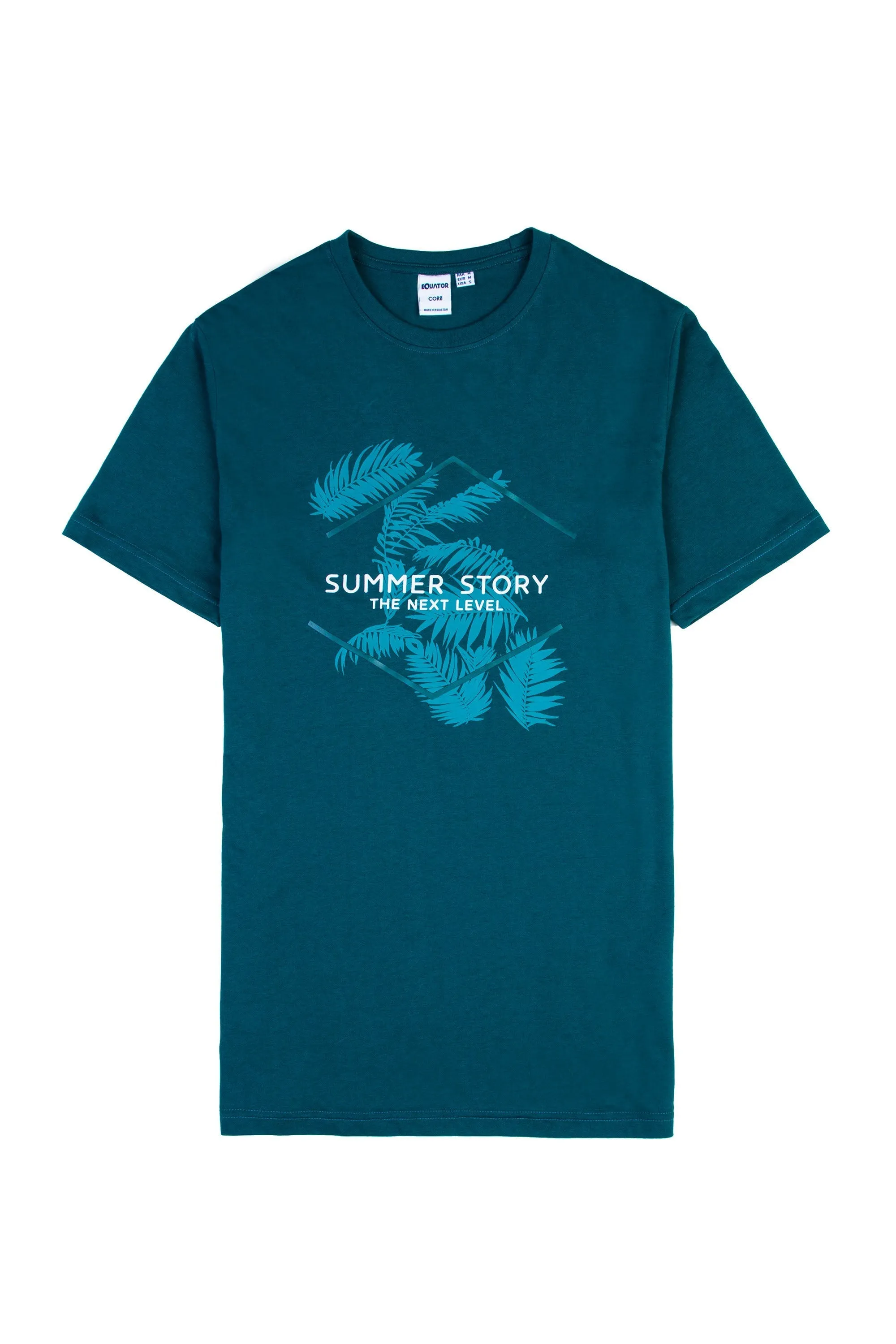 Leafy Dark Green Tee