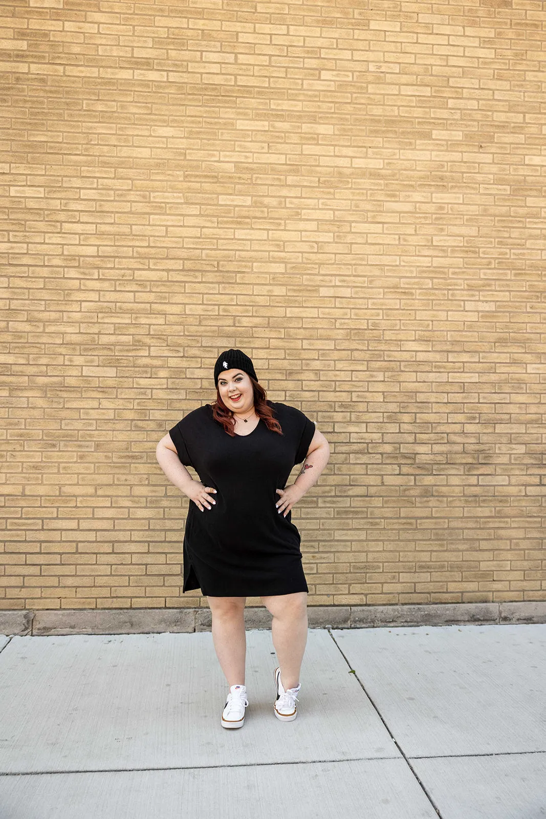 liberty dress in black