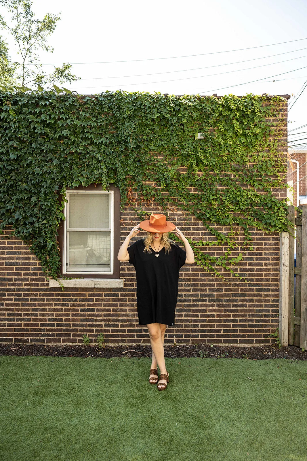 liberty dress in black
