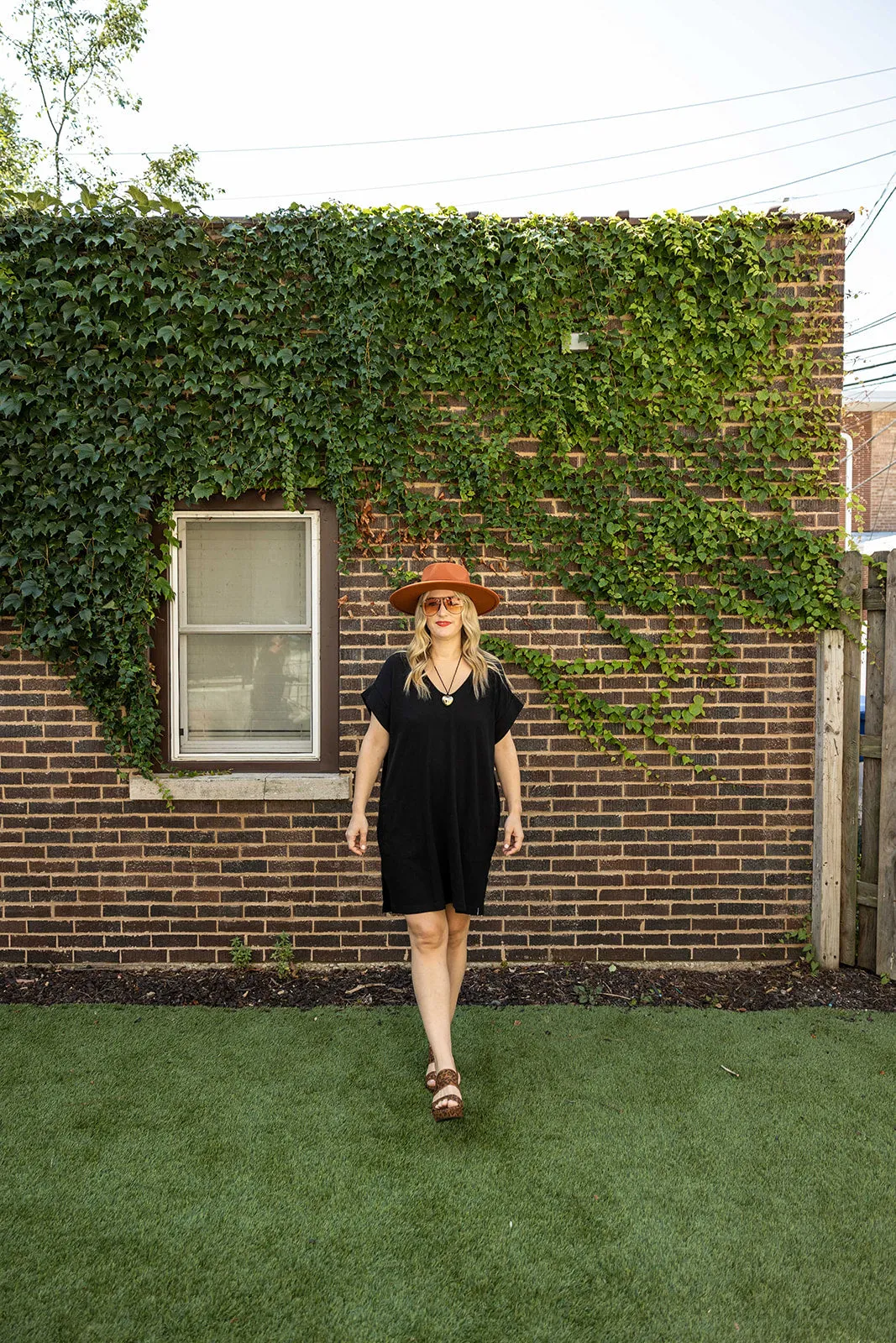 liberty dress in black