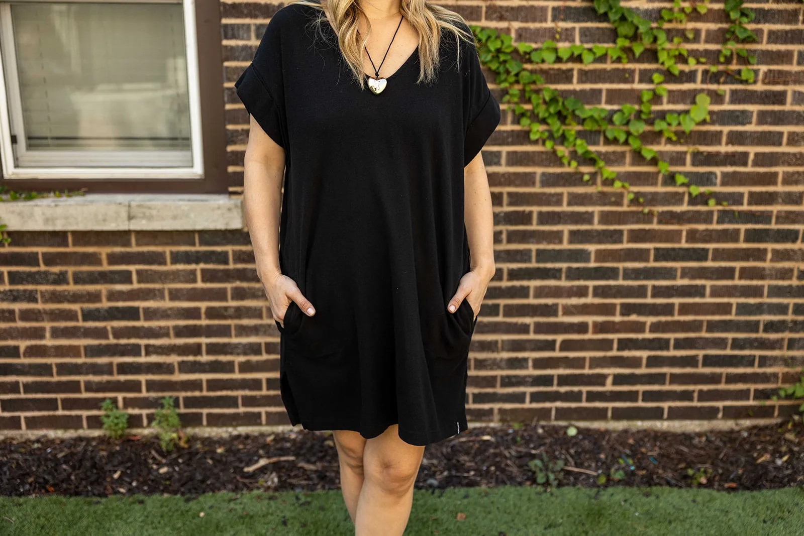 liberty dress in black