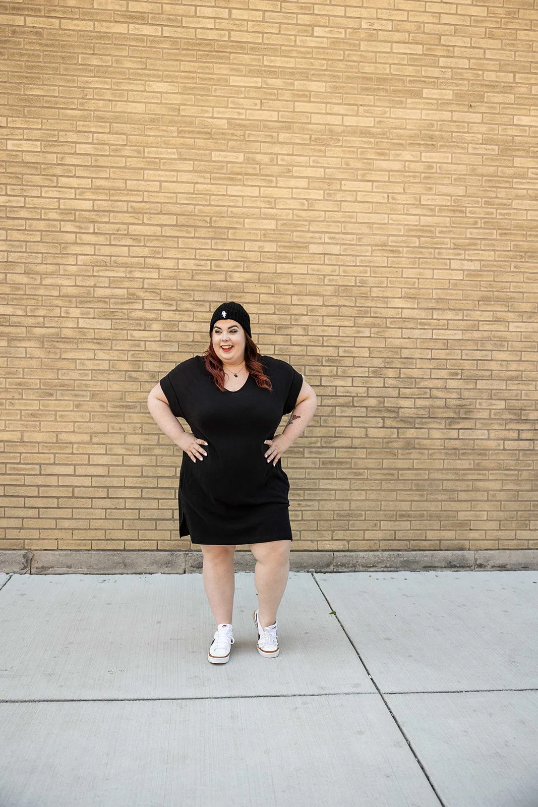 liberty dress in black
