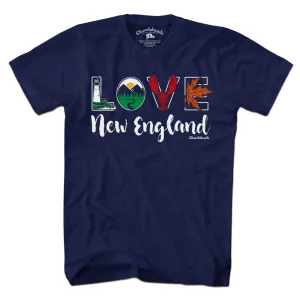 Lifestyle Love New England T-Shirt