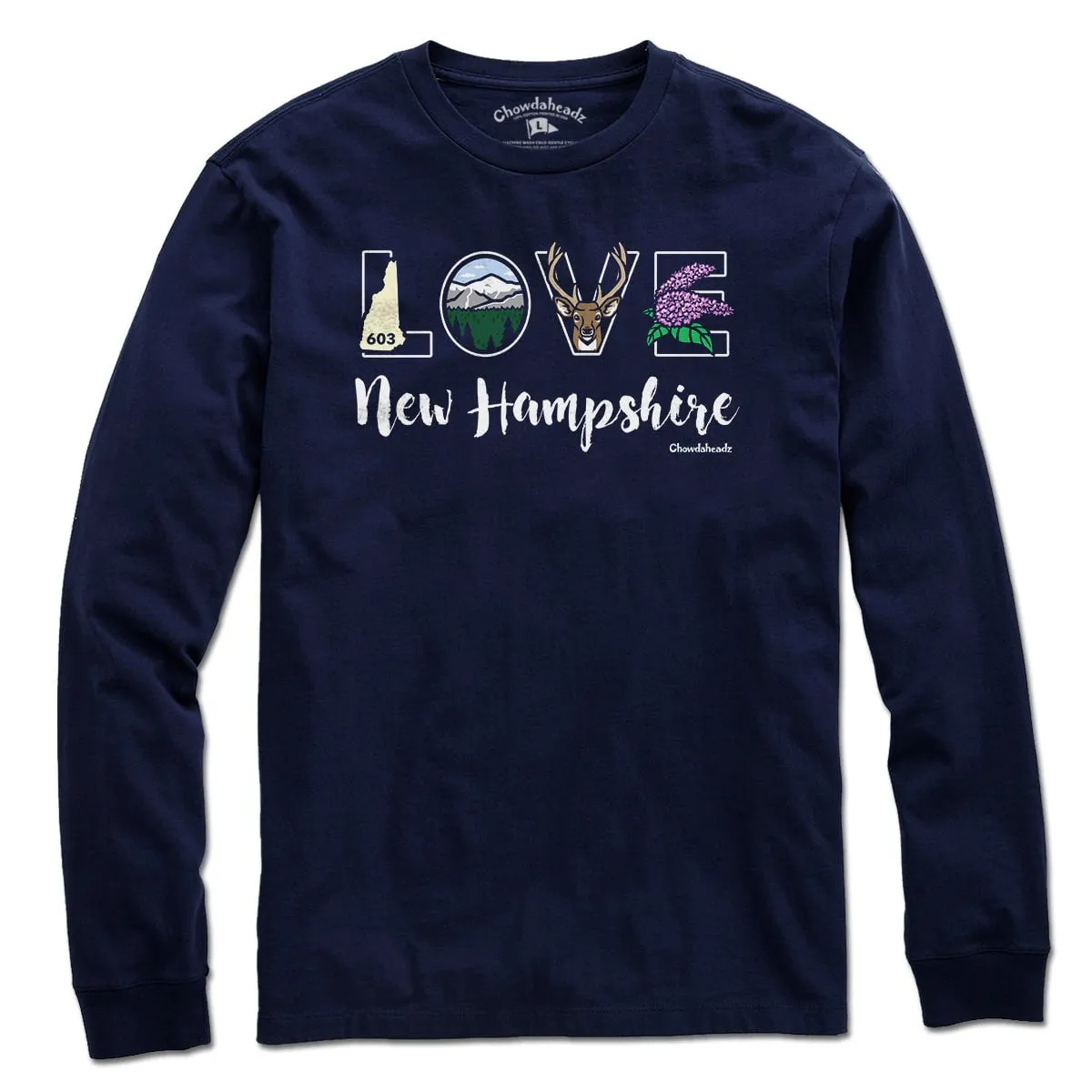 Lifestyle Love New Hampshire T-Shirt