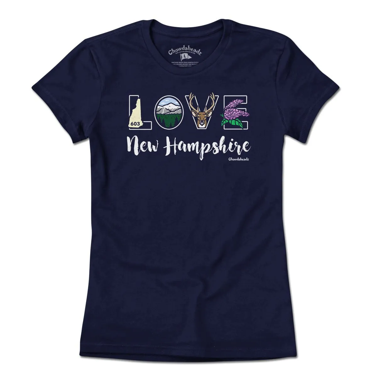 Lifestyle Love New Hampshire T-Shirt