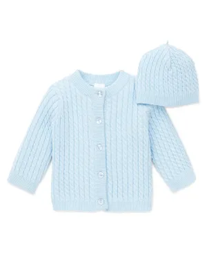 Light Blue Sweater Set