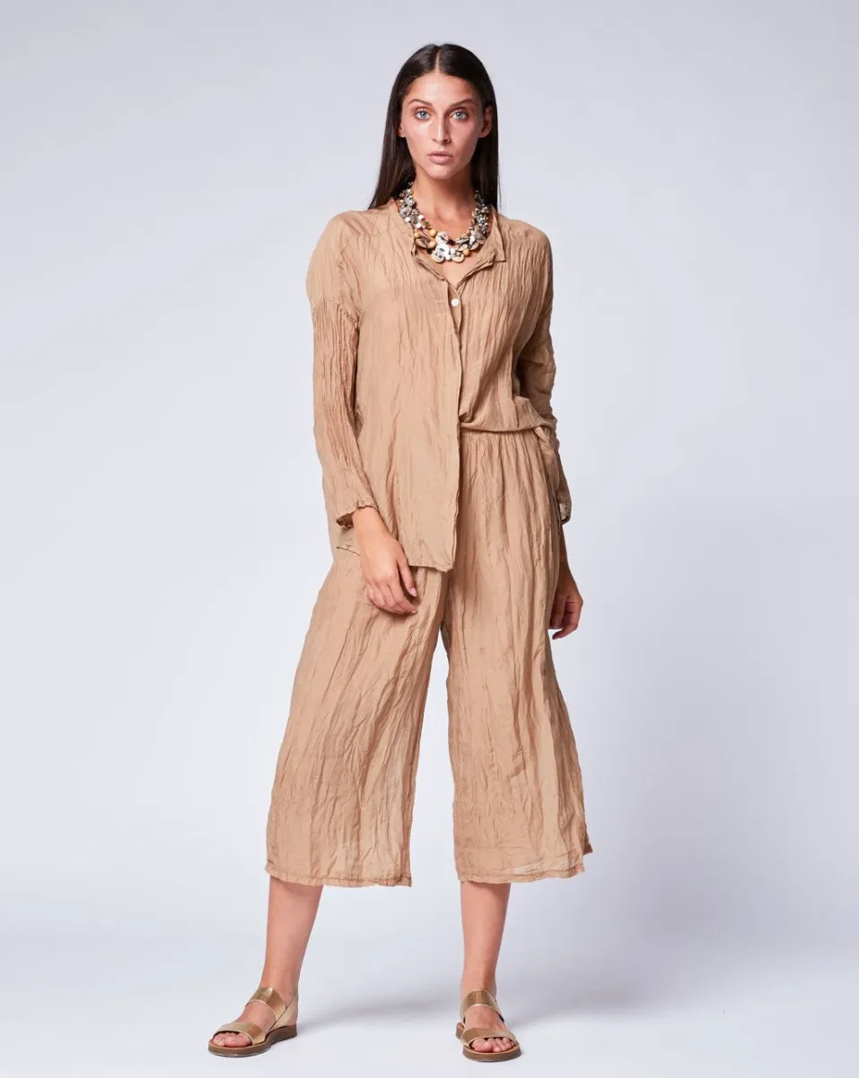 Light Crinkle Palazzo Pant