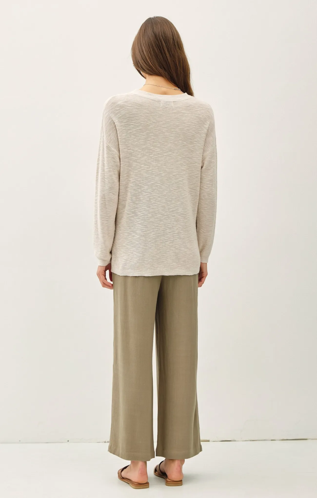 Lillie Cotton Slub Sweater