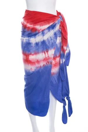 Loewe Tye Dye Wrap Skirt SZ L