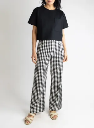 Long Odette Pant - Gingham