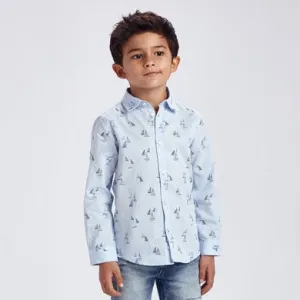 Long Sleeve Sailboat Shirt