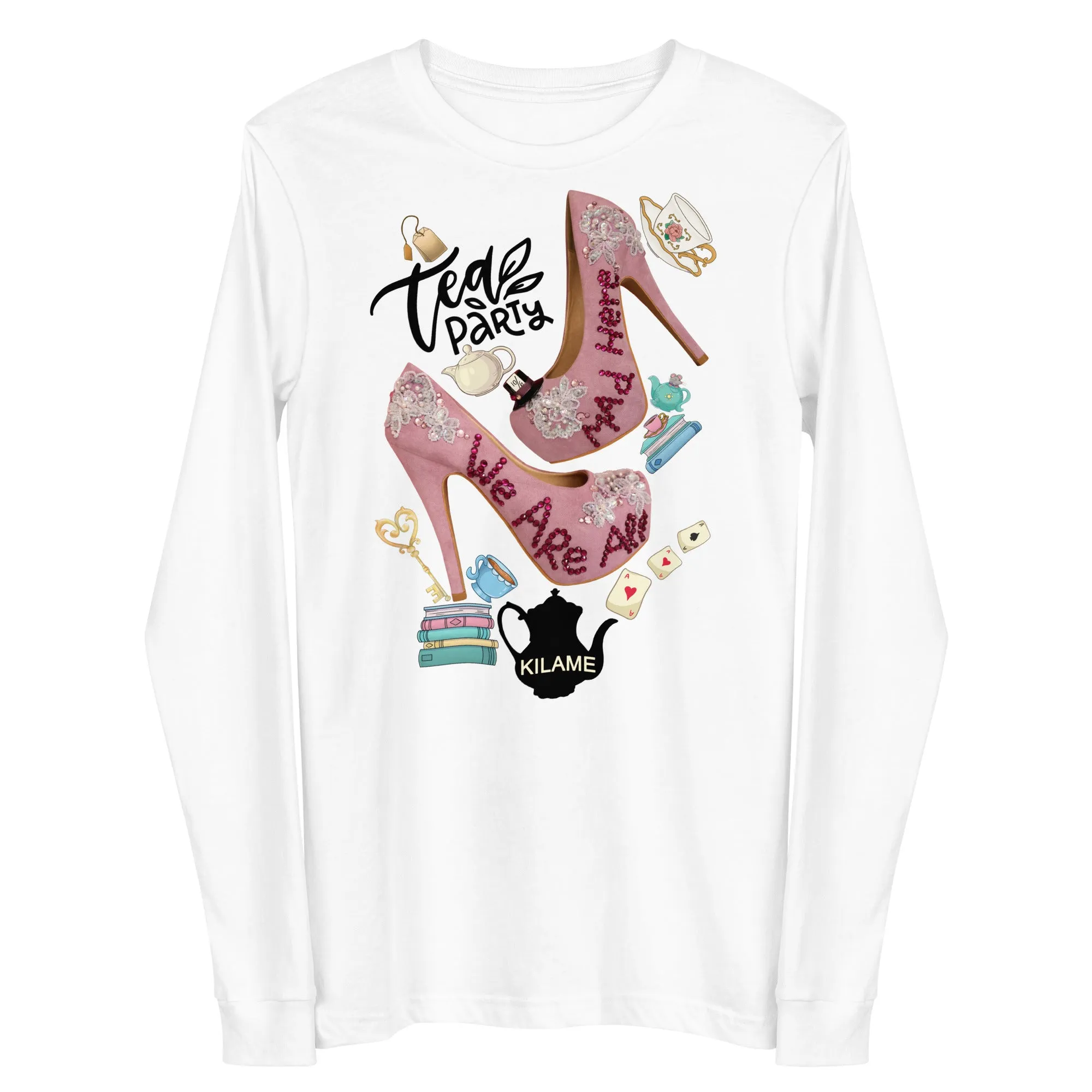 Long Sleeve Tee 'Tea Party'