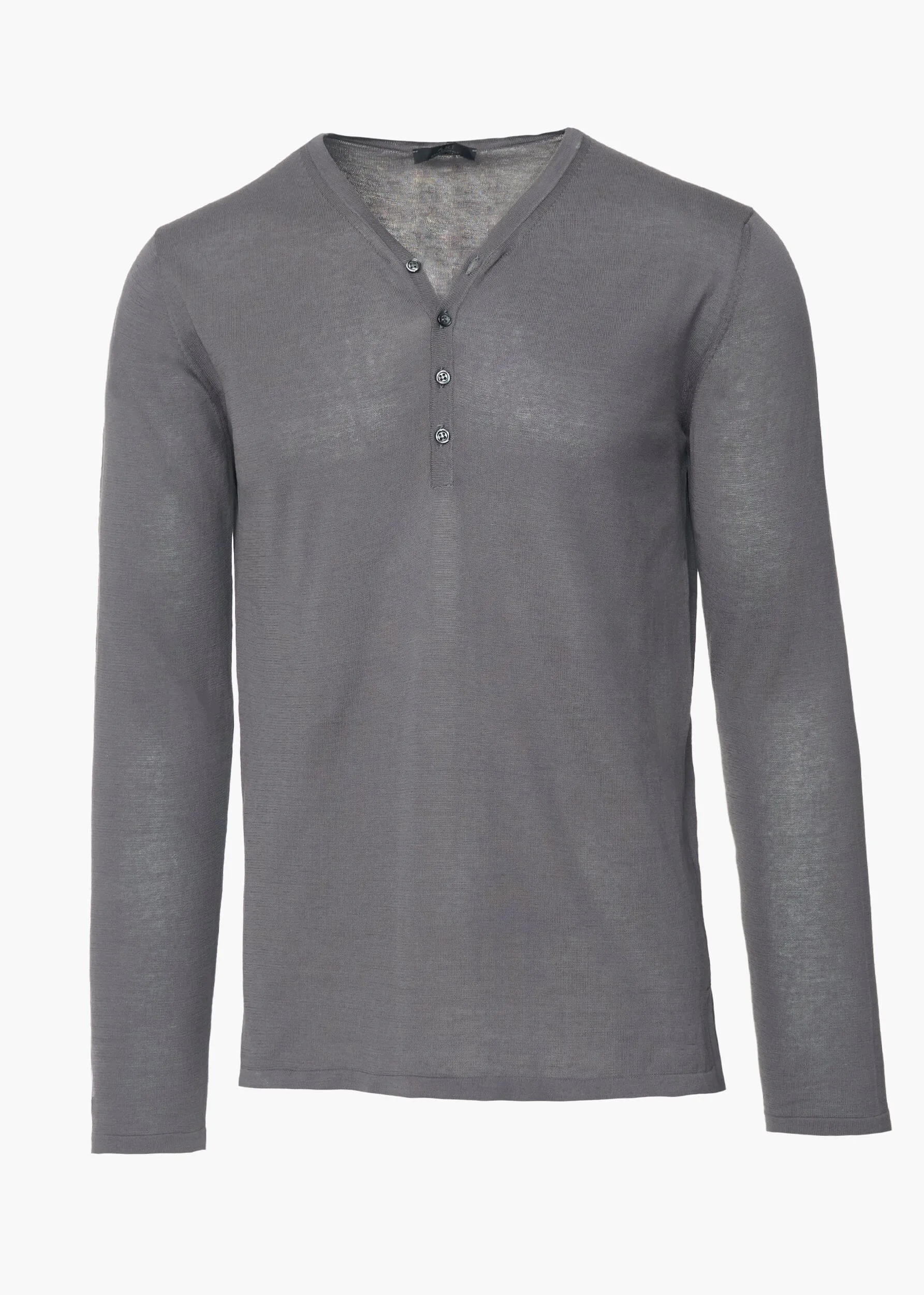 LONG-SLEEVED HENLEY