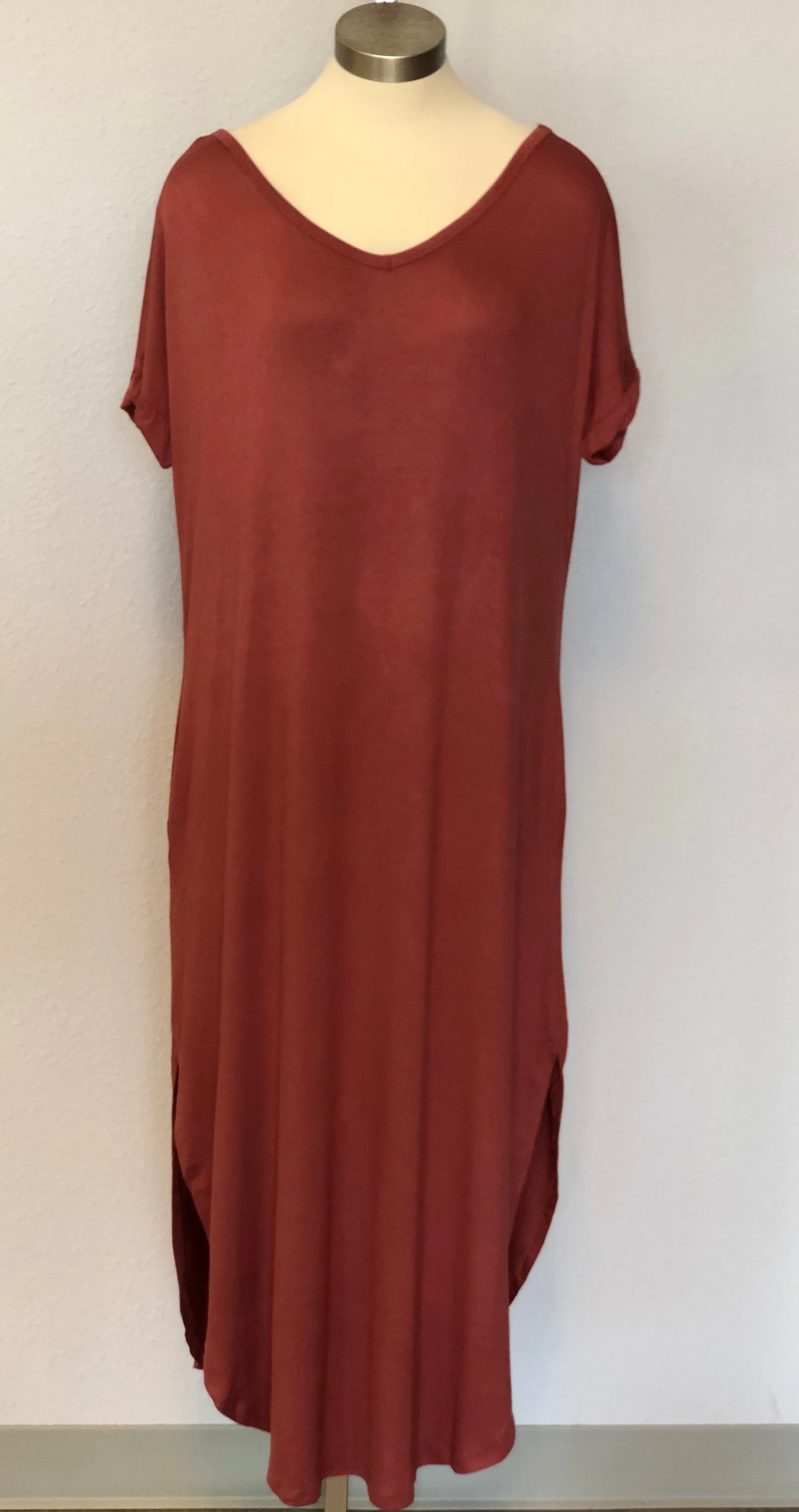 LONG T-SHIRT DRESS