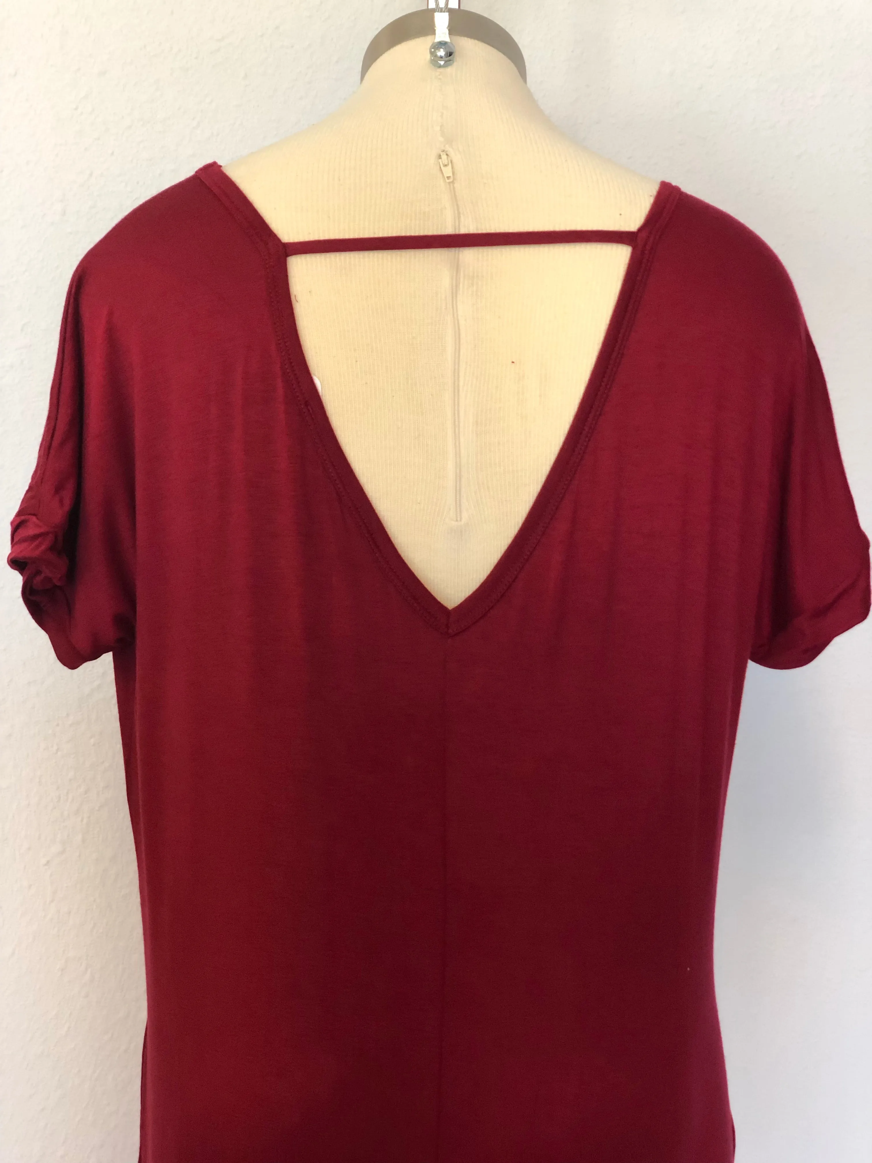 LONG T-SHIRT DRESS