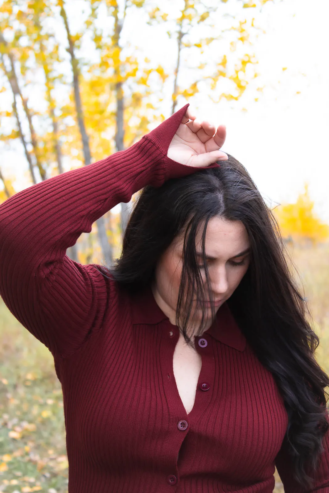 Loretta Collared Cardigan