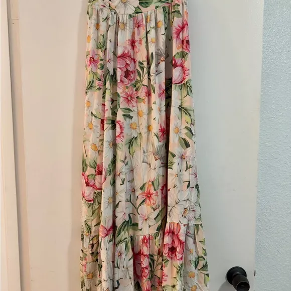 Maaji // Romantica Dolly Long Skirt // (M - Floral Pink Combo) *NWT*
