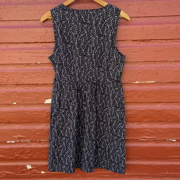 Madewell Broadway &amp; Broome Cotton Black &amp; White Print Mini Dress Women's Size 6