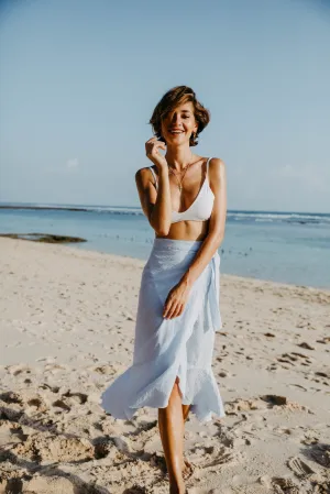 MALIA WRAP SKIRT