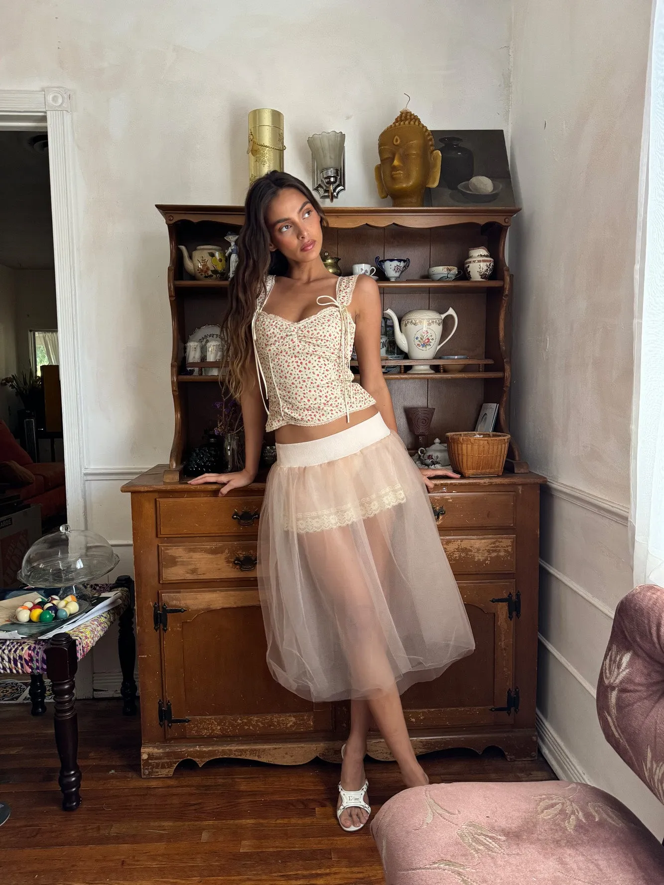MARILYN SKIRT - BLUSH