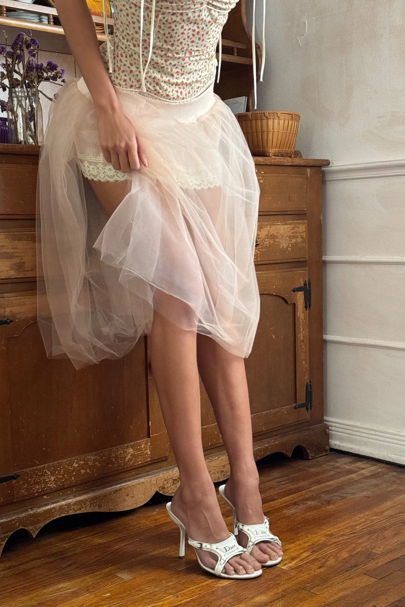 MARILYN SKIRT - BLUSH