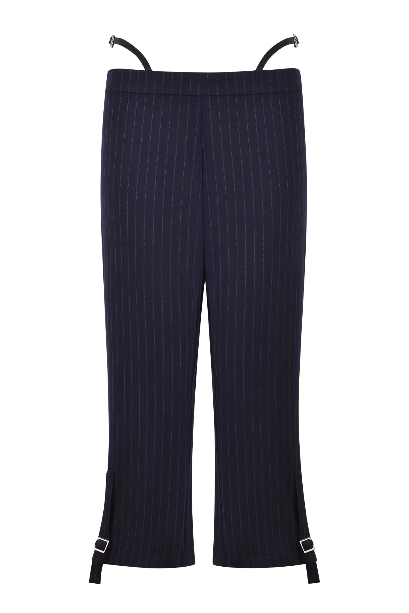 MARRION CAPRI - BLUE : PINSTRIPE