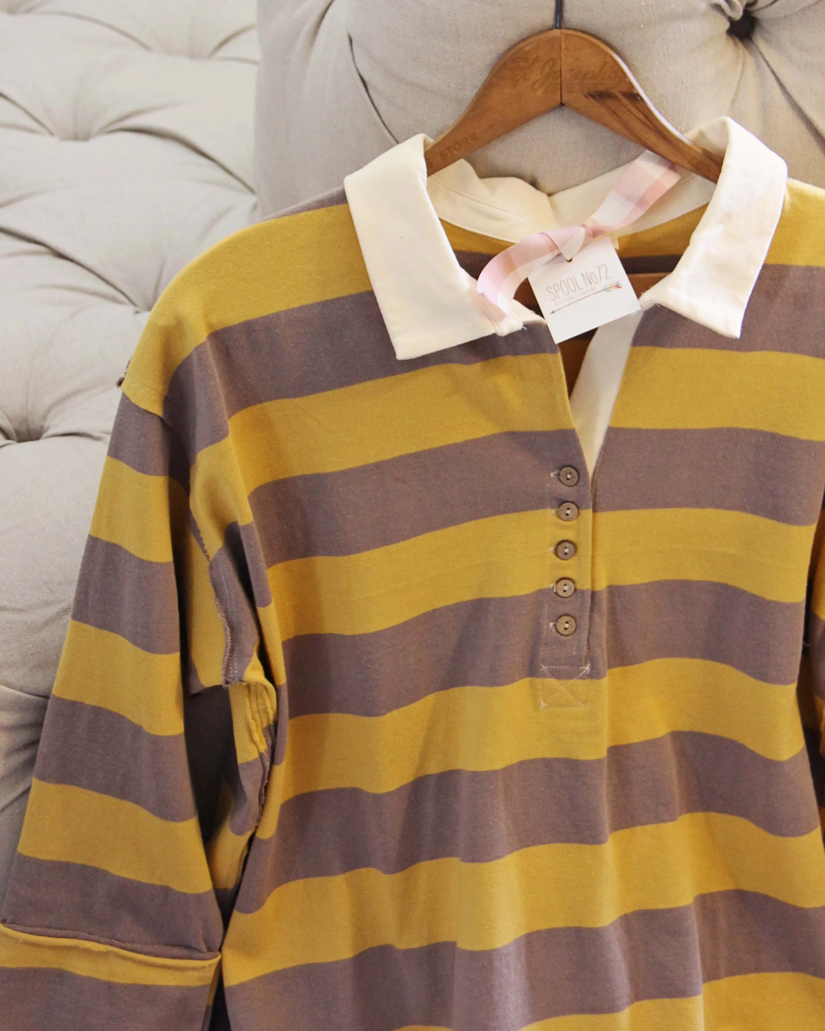 May Flower Henley in Sunflower