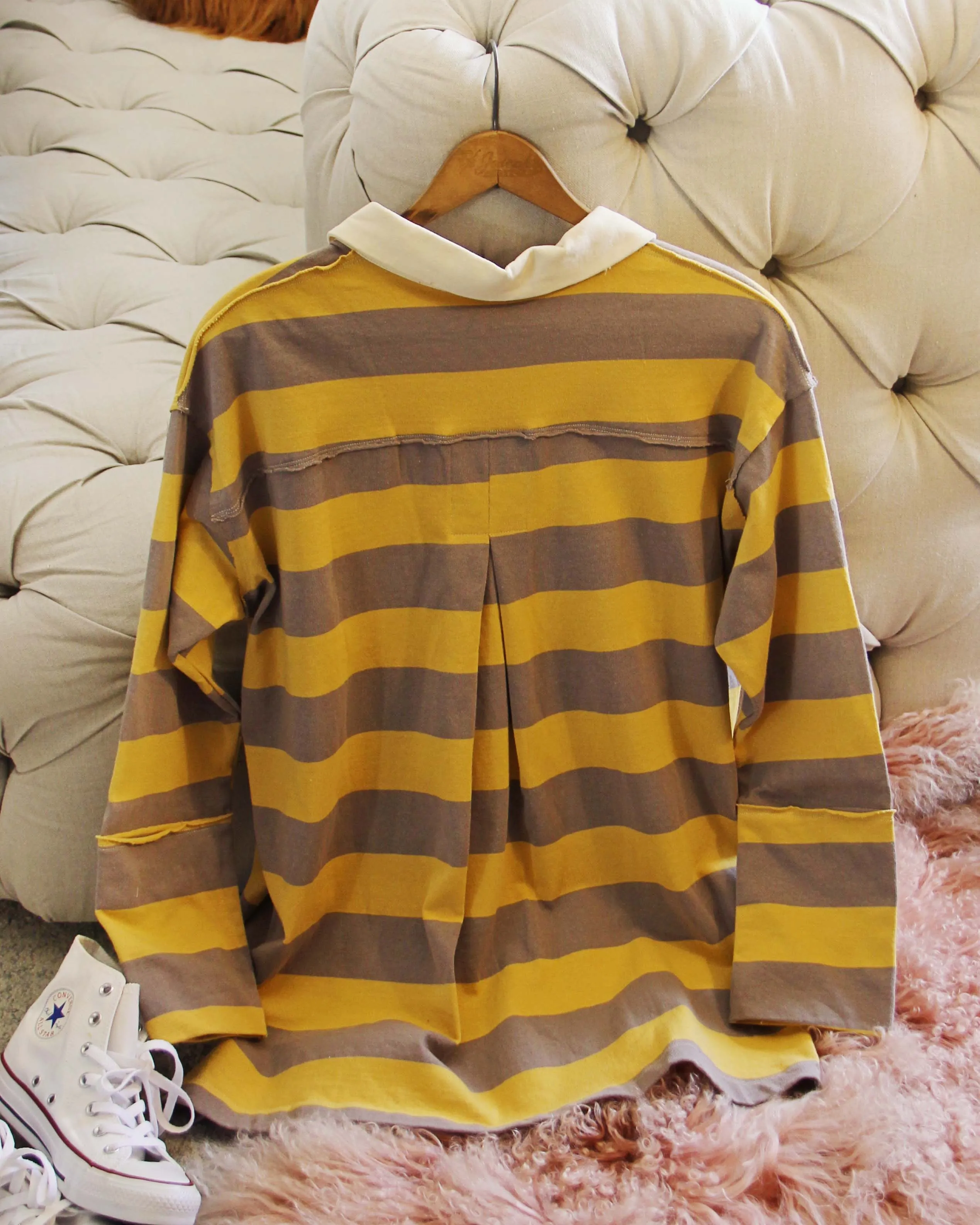 May Flower Henley in Sunflower
