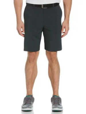 Mens Grid Print Short