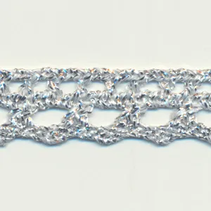 Metallic Trimming Braid #91 Silver