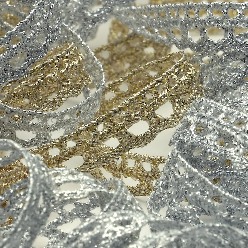 Metallic Trimming Braid #91 Silver