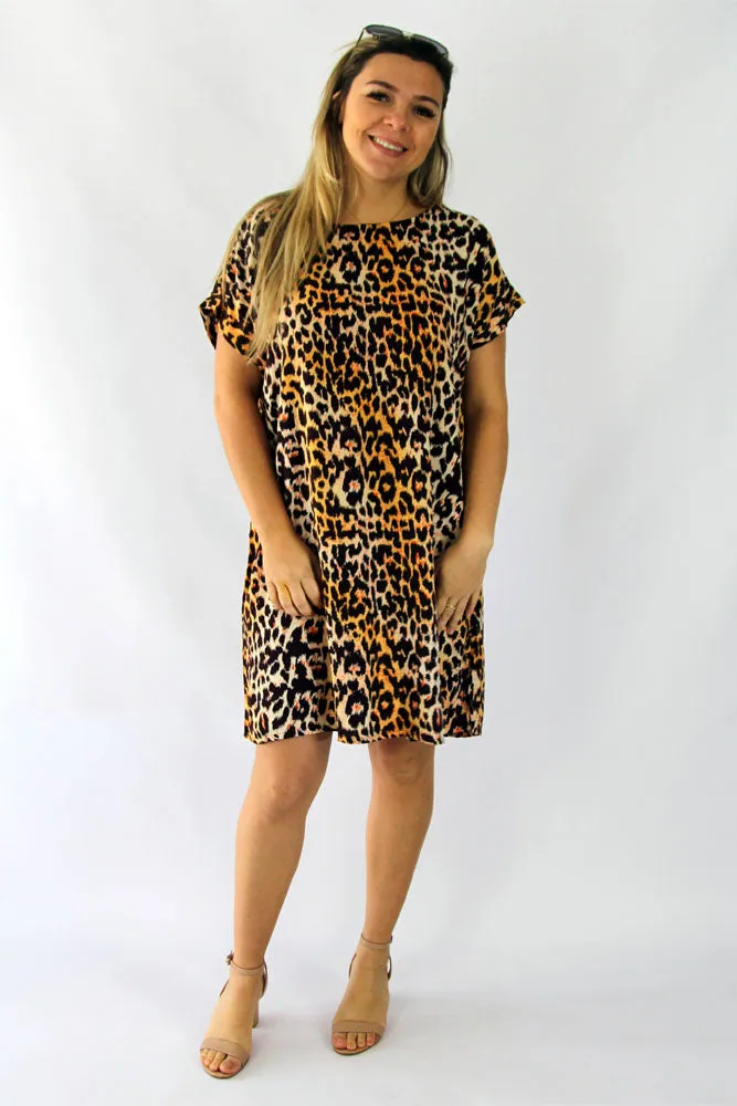 Michelle Dress Leopard