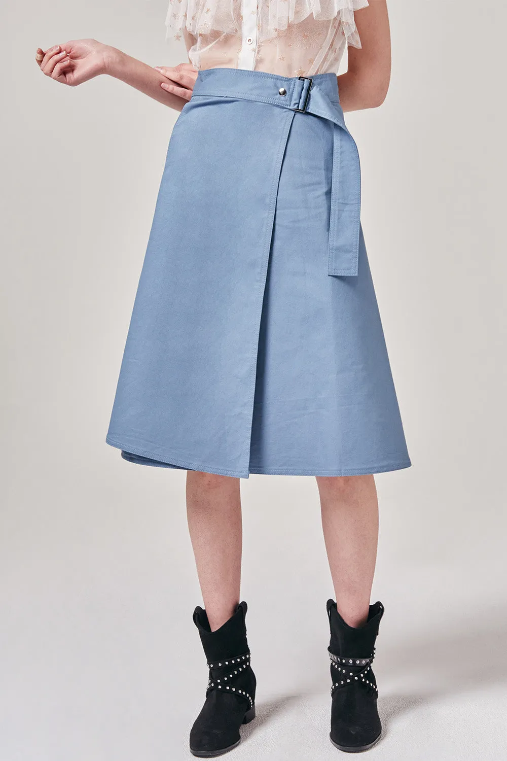 Midi Wrap Skirt