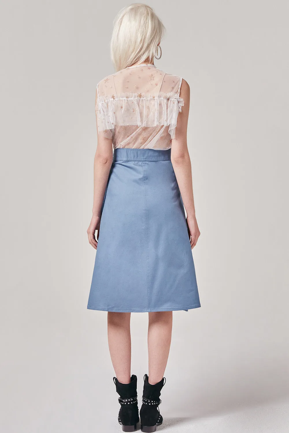 Midi Wrap Skirt
