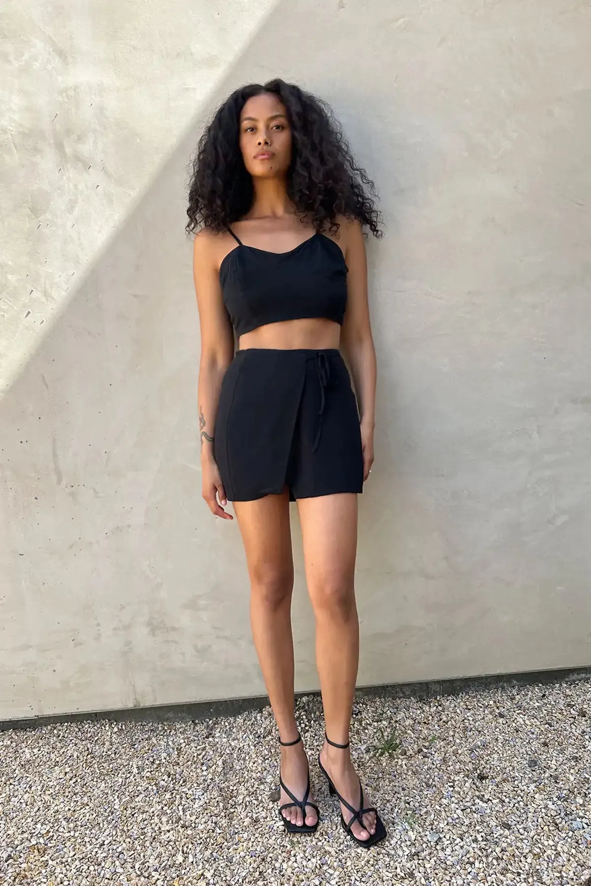 Mini Wrap Skirt