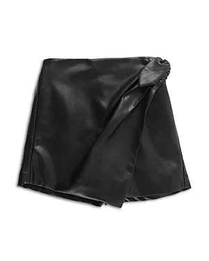 Mock Wrap Skort